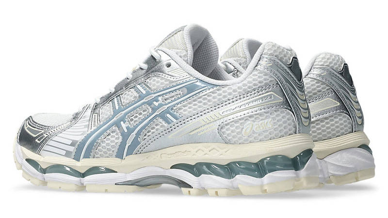 ASICS Gel-Kayano 12.1 Silver Ice Blue Back