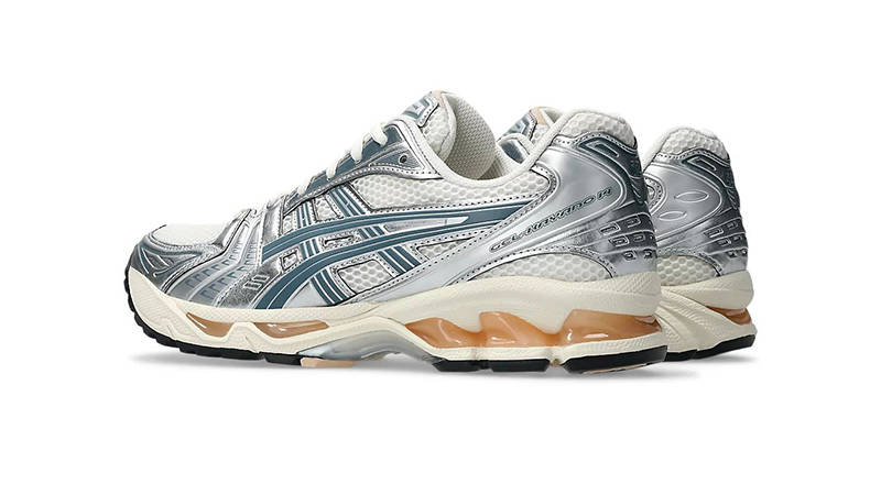 ASICS Gel-Kayano 14 Birch Silver Teal 1203A537-109 back