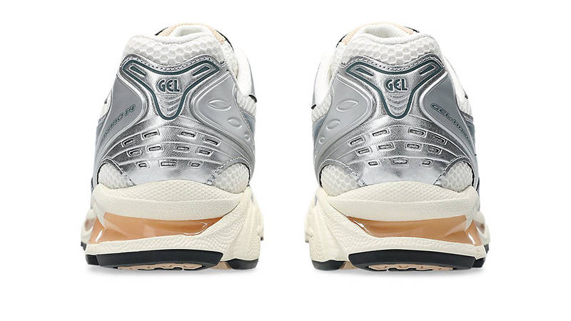 ASICS Gel-Kayano 14 Birch Silver Teal 1203A537-109 heel
