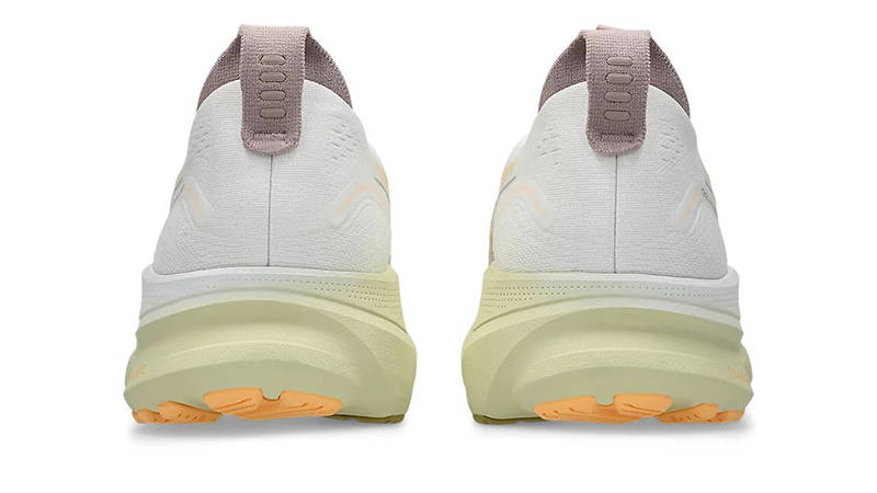 ASICS Gel-Kayano 32 White Orange Glow 1011C052-101 heel