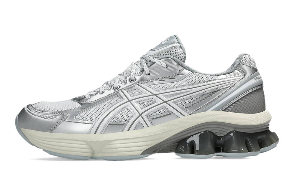 ASICS Gel-Kinetic Fluent White Silver 1203A591-101