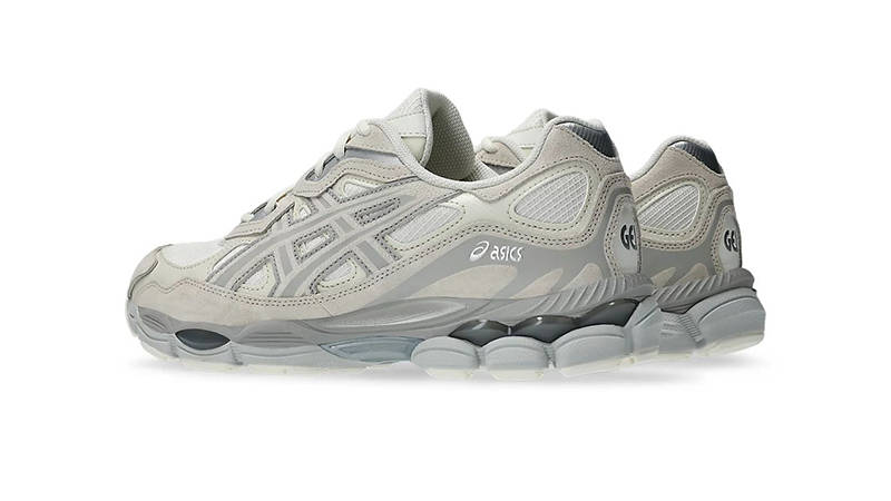 ASICS Gel-NYC Cream Grey 1203A739-100 back