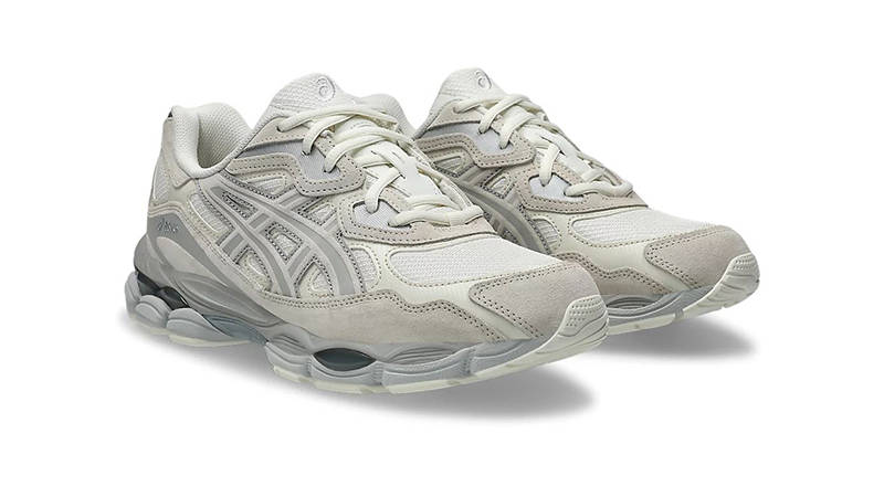 ASICS Gel-NYC Cream Grey 1203A739-100 front