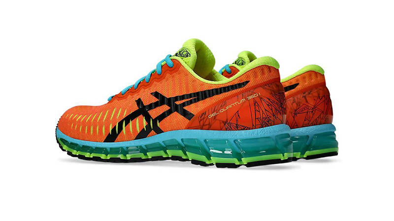 ASICS Gel-Quantum 360 Habanero Aqua 1203A750-600 side