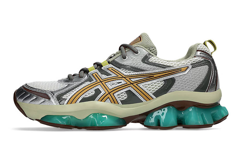 ASICS Gel-Quantum Kinetic White Khaki 1203A270-102 The Sole - Main Image