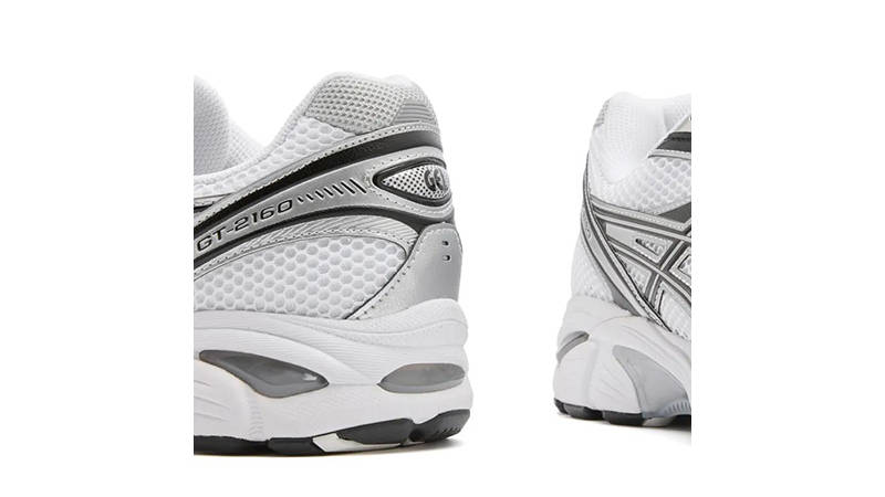 ASICS GT-2160 White Black 1203A796-100 heel