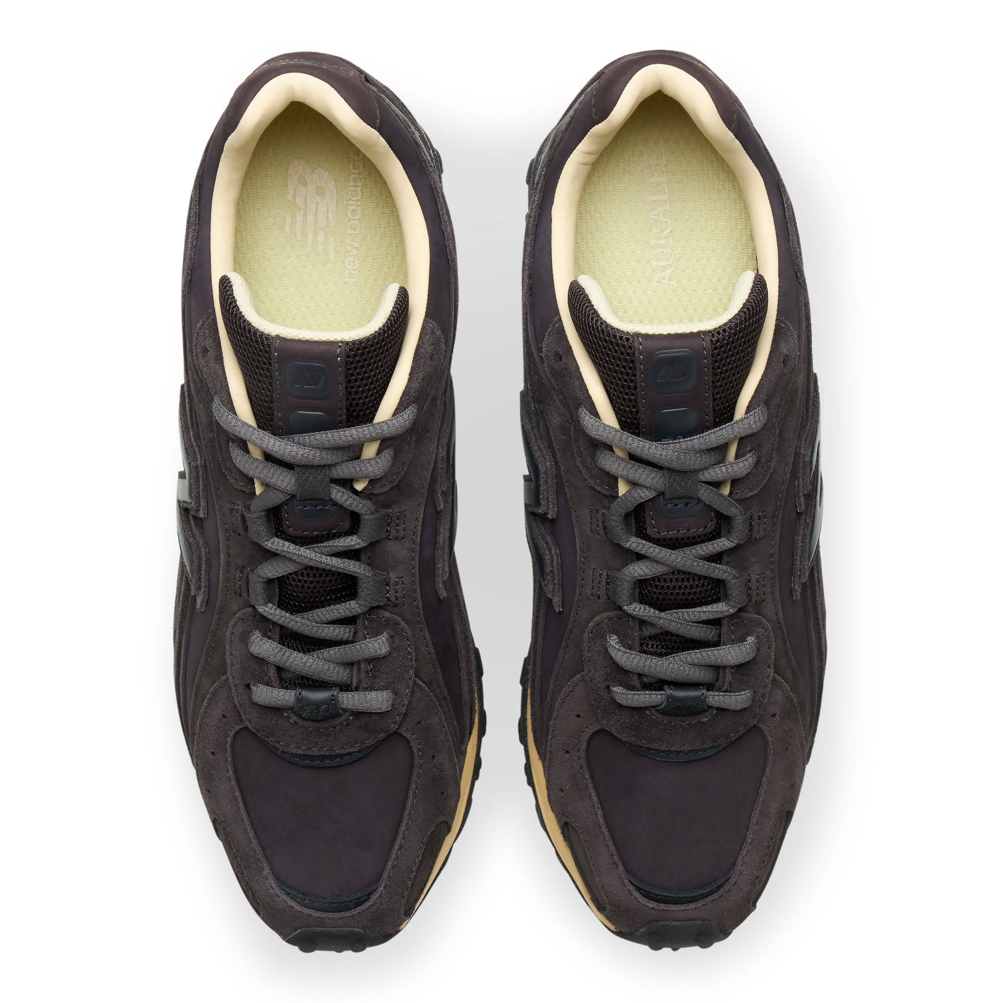 AURALEE x New Balance U204L Brown Top