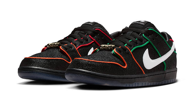 Bronx Girls Skate x Nike SB Dunk Low Black front