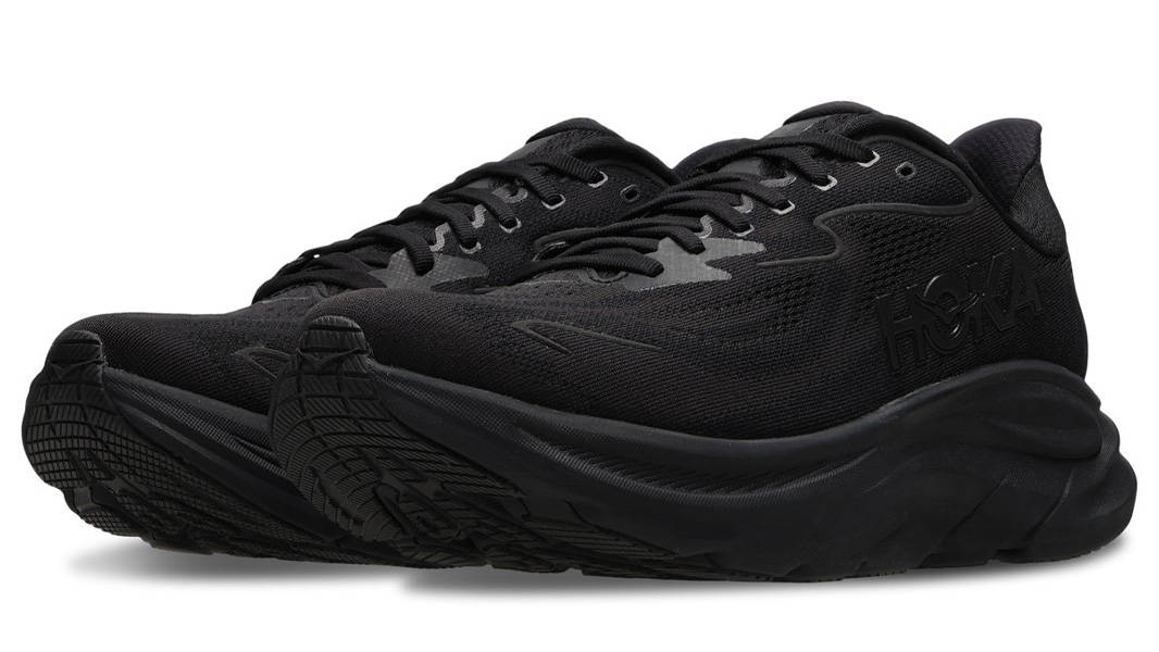 Hoka Clifton 10 Black Front