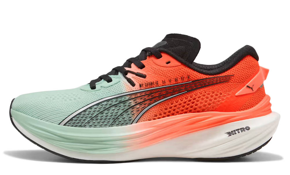 HYROX x PUMA Deviate NITRO 3 Glowing Red Mint Melt Women