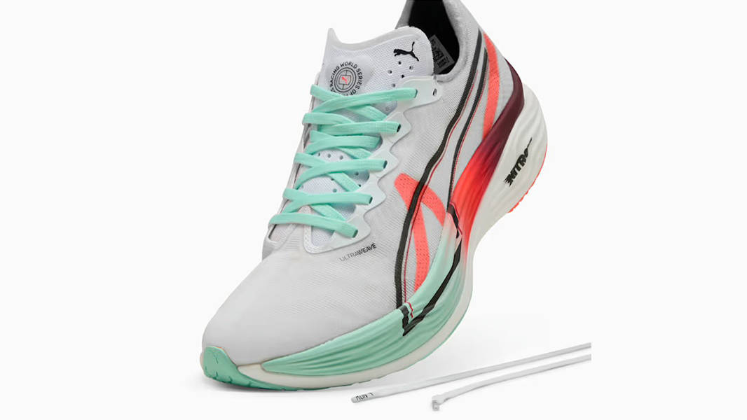 HYROX x PUMA Deviate NITRO Elite 3 Glowing Red 312291-01 Front