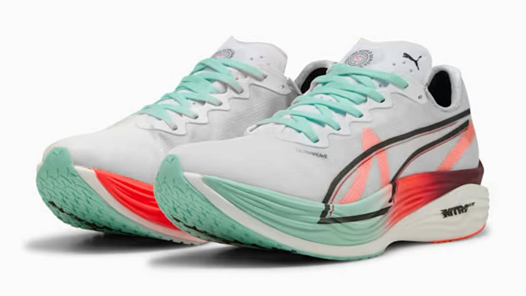 HYROX x PUMA Deviate NITRO Elite 3 Glowing Red 312291-01 Side
