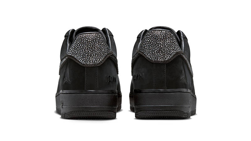 Ja Morant x Nike Air Force 1 Low Swarovski Black back