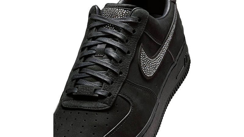 Ja Morant x Nike Air Force 1 Low Swarovski Black side