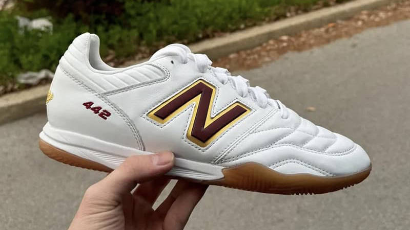Jack Harlow x New Balance 442 V2 Pro Indoor White Gold side