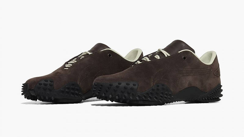JJJJound x PUMA Mostro Dark Chocolate 403823-02 front
