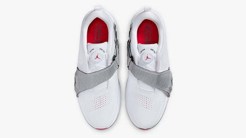 Jordan Air Rev White Metallic Silver FV6338-100 Top