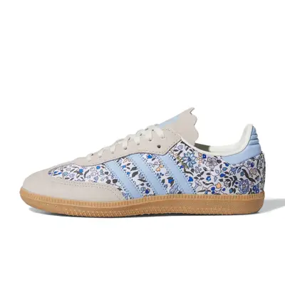 Liberty London x adidas Samba OG GS Floral Blue JP8080
