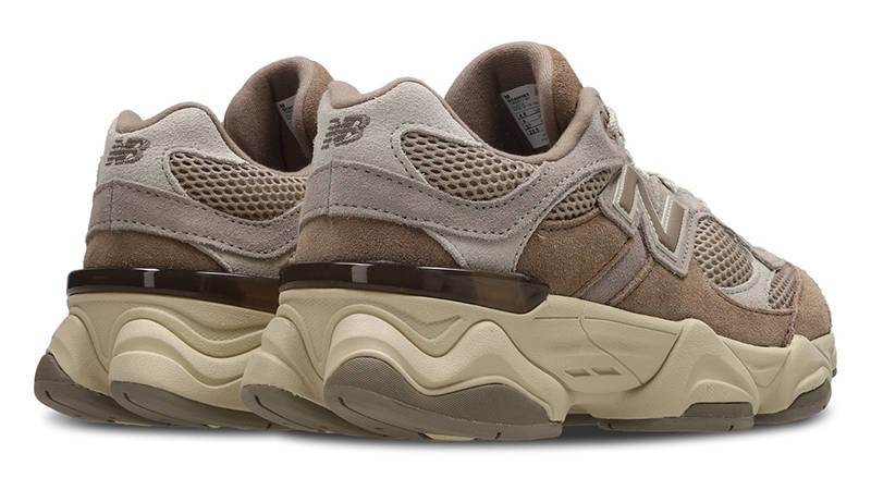 New Balance 9060 GS Brown Beige Mushroom GC9060EX Back