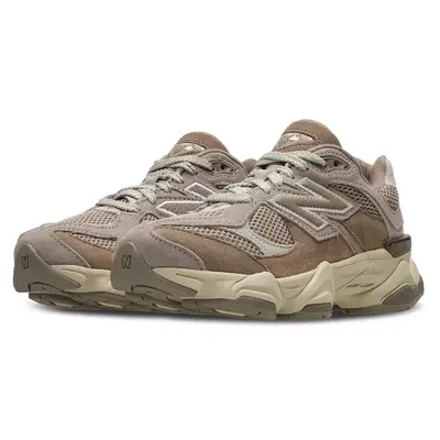 New Balance 9060 GS Brown Beige Mushroom GC9060EX Side