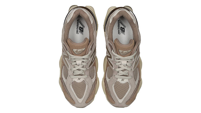 New Balance 9060 GS Brown Beige Mushroom GC9060EX Top