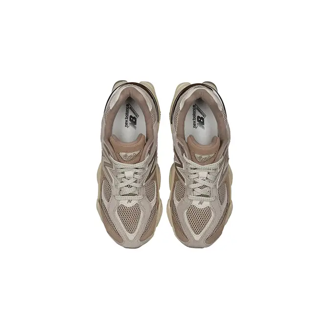 New Balance 9060 GS Brown Beige Mushroom GC9060EX Top