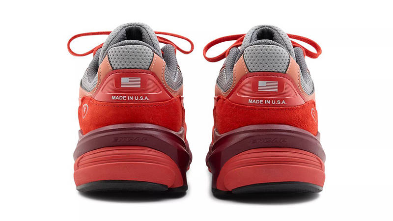 New Balance 990v6 Community Red U990RT6 Back