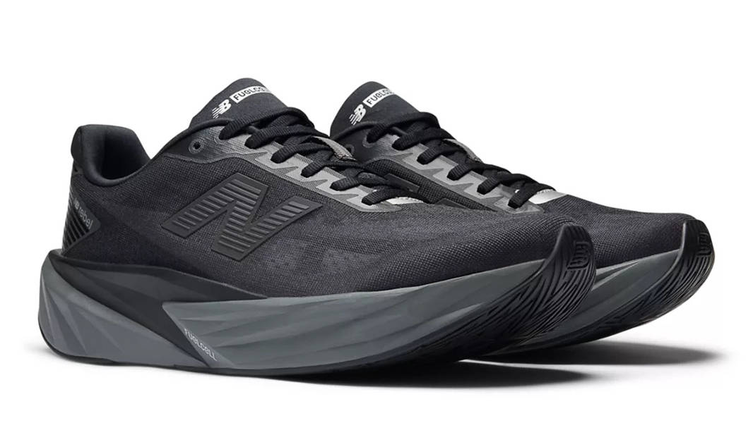New Balance FuelCell Rebel v5 Black Castlerock MFCXLC5 Side