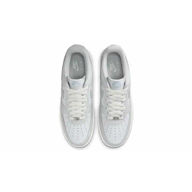 Nike Air Force 1 07 Sail Light Armoury Blue Middle