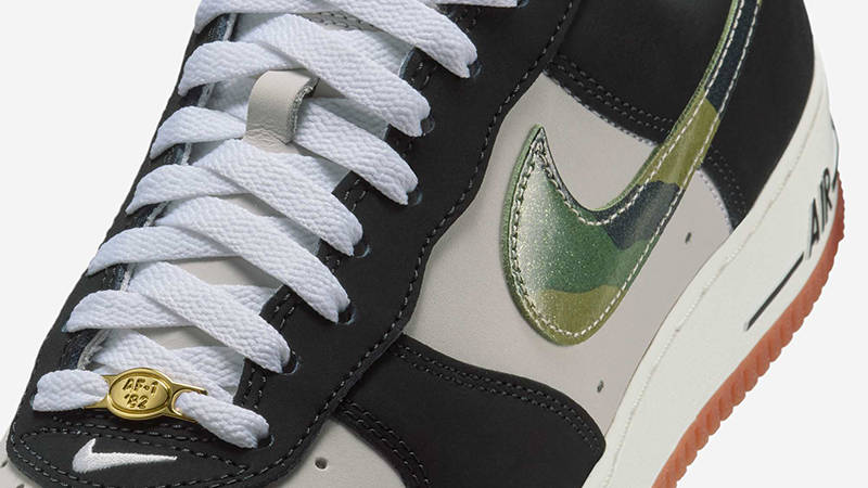 Nike Air Force 1 Low Camo Swoosh HQ1967-100 Detail