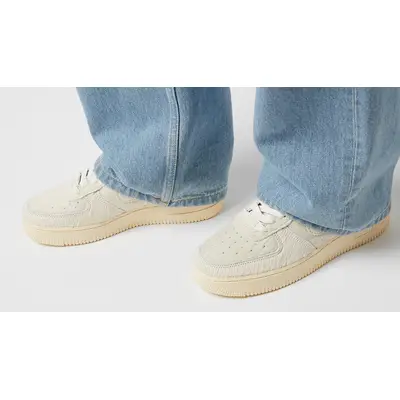 Nike Air Force 1 Low Pony Hair II7398-100 on feet