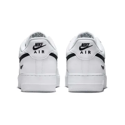 Nike Air Force 1 Low Ripstop Swoosh White Black Back