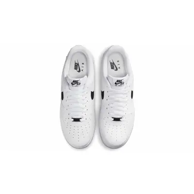 Nike Air Force 1 Low Ripstop Swoosh White Black Middle