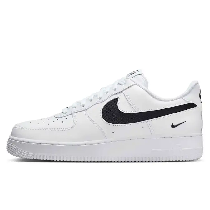 Nike Air Force 1 Low Ripstop Swoosh White Black