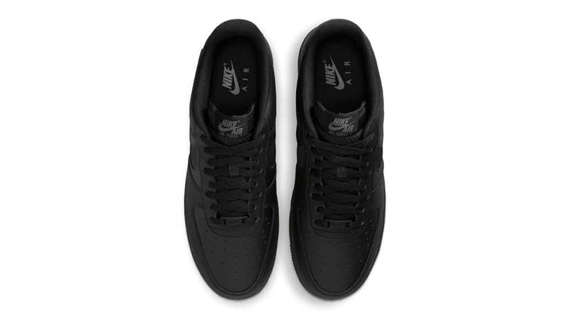 Nike Air Force 1 Low Triple Black Ripstop IH4452-001 middle