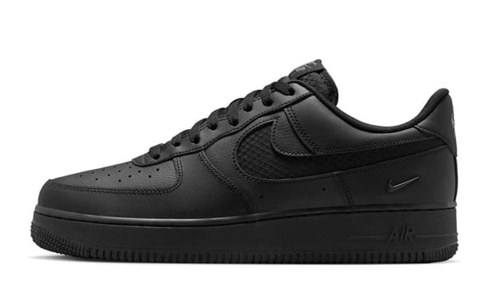 Nike Air Force 1 Low Triple Black Ripstop IH4452-001