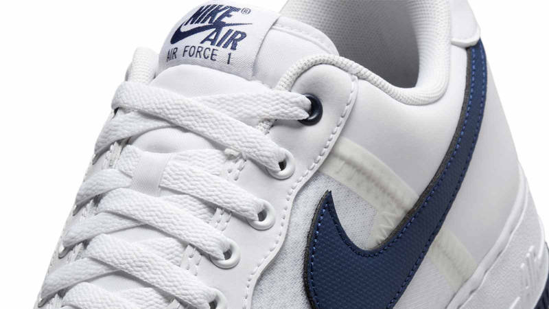Nike Air Force 1 Mesh Tape Pack Midnight Navy Side