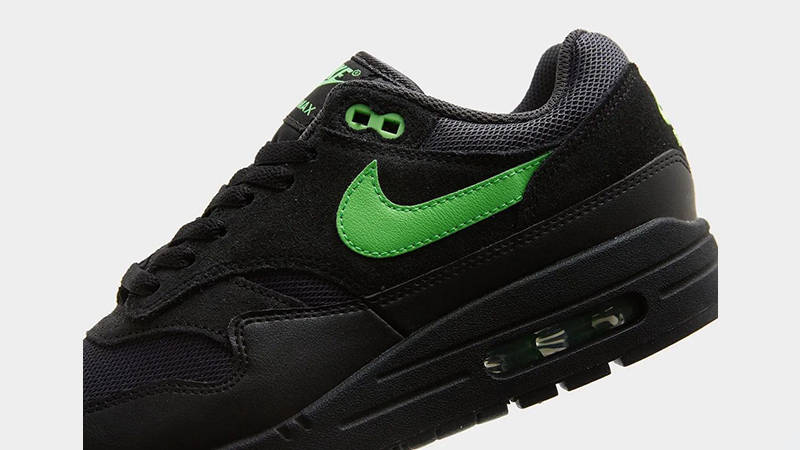 Nike Air Max 1 GS Electric Green heel
