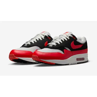 Nike Air Max 1 Vast Grey Light Crimson Black FZ5808 015 front