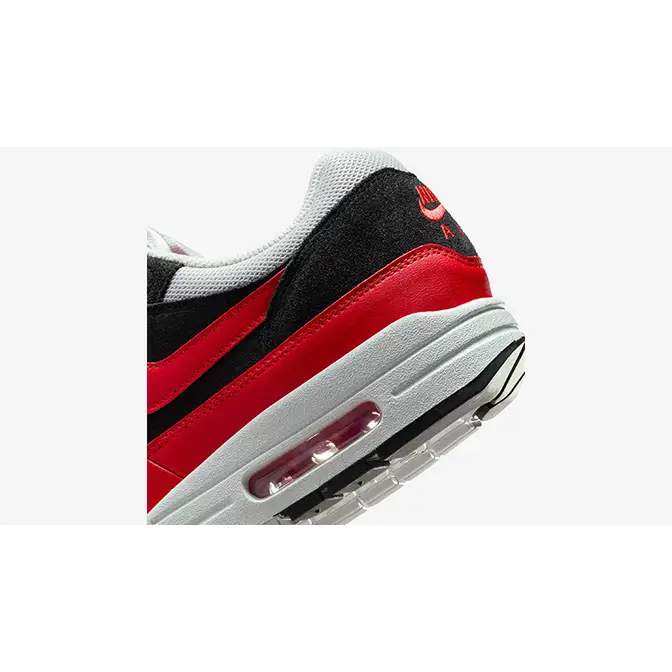 Nike Air Max 1 Vast Grey Light Crimson Black FZ5808 015 heel