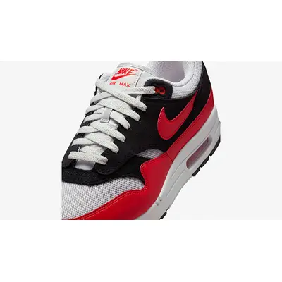Nike Air Max 1 Vast Grey Light Crimson Black FZ5808 015 tongue