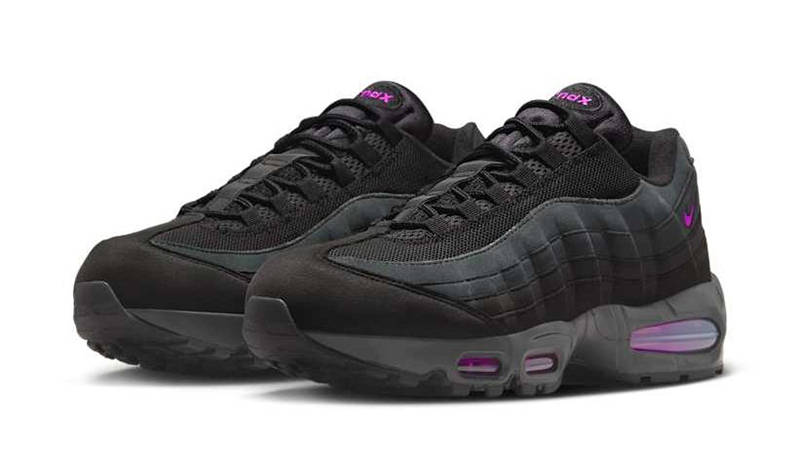 Nike Air Max 95 Black Vivid Purple IH4457-001 front