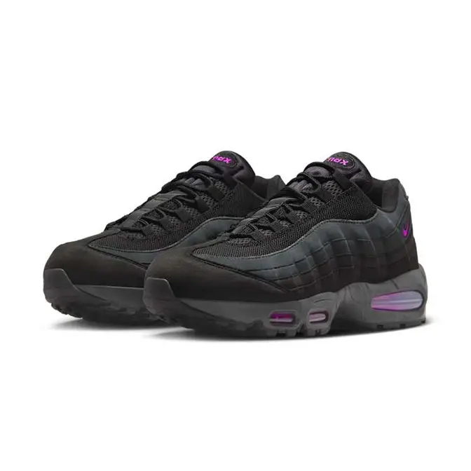 Nike Air Max 95 Black Vivid Purple IH4457-001 front