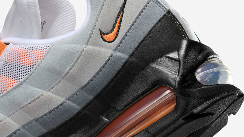 Nike Air Max 95 Bright Mandarin 2.0 Closeup