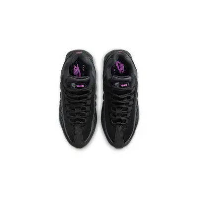 Nike Air Max 95 GS Black Vivid Purple IH4476-001 Top