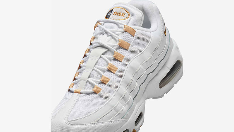 nike air max 95 white and orange