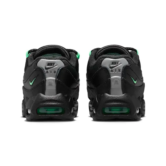 Nike Air Max 95 Recraft Toddler Black Green Shock Back
