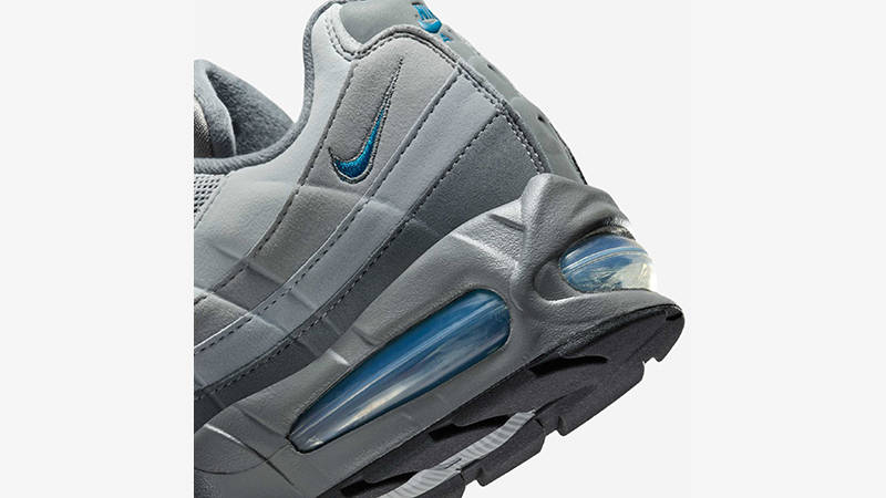 Nike Air Max 95 Smoke Grey Blue IH4457-003 heel