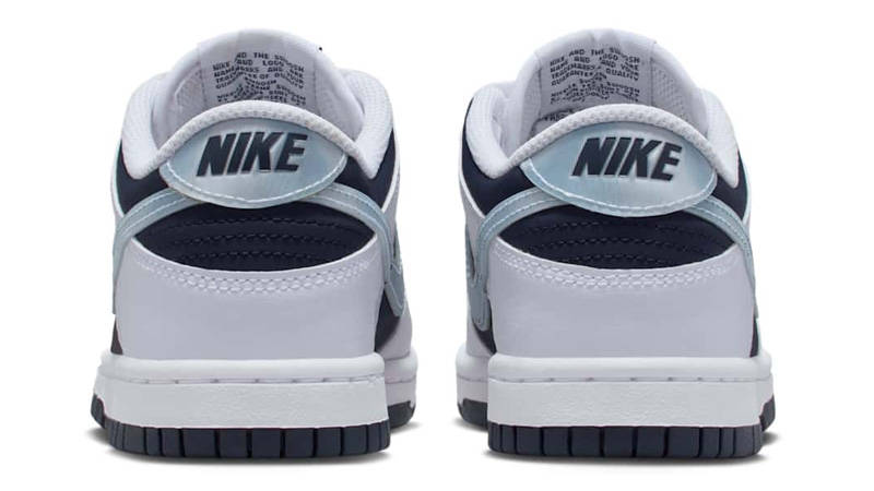 Nike Dunk Low GS Light Armoury Blue Obsidian Back