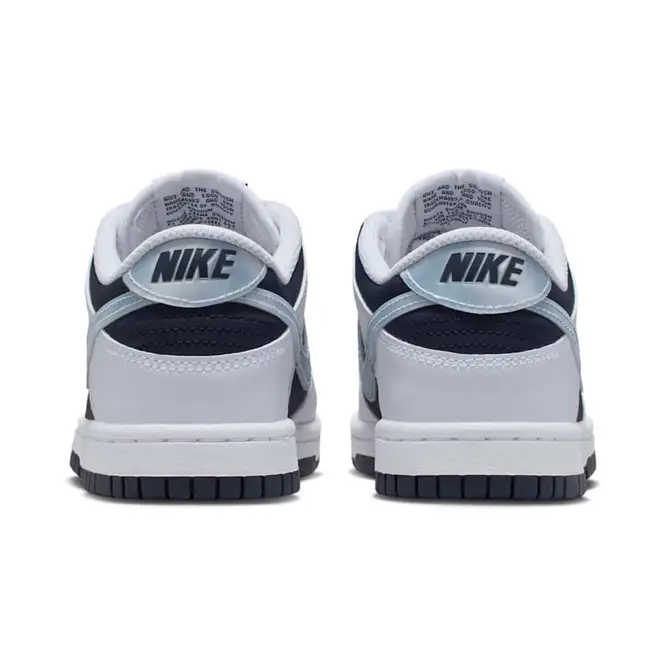 Nike Dunk Low GS Light Armoury Blue Obsidian Back